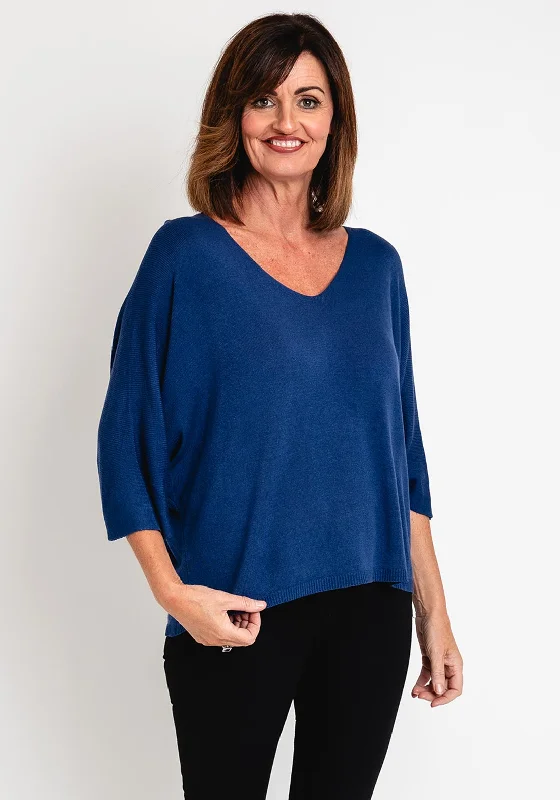 Your Dream Deal is Here!Your Dream Deal is Here!Serafina Collection One Size Fine Knit Sweater, Blue Your Dream Deal is Here!Your Dream Deal is Here!Serafina Collection One Size Fine Knit Sweater, Blue