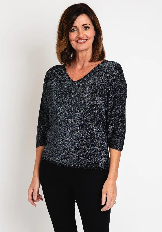 Score Big Savings Today!Score Big Savings Today!Serafina Collection One Size Fine Knit Sweater, Black Score Big Savings Today!Score Big Savings Today!Serafina Collection One Size Fine Knit Sweater, Black