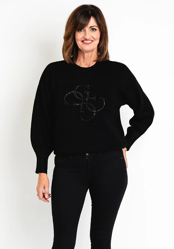 Exclusive Offers You’ll Love!Exclusive Offers You’ll Love!Guess Womens Embroidered 4G Logo Sweater, Black Exclusive Offers You’ll Love!Exclusive Offers You’ll Love!Guess Womens Embroidered 4G Logo Sweater, Black