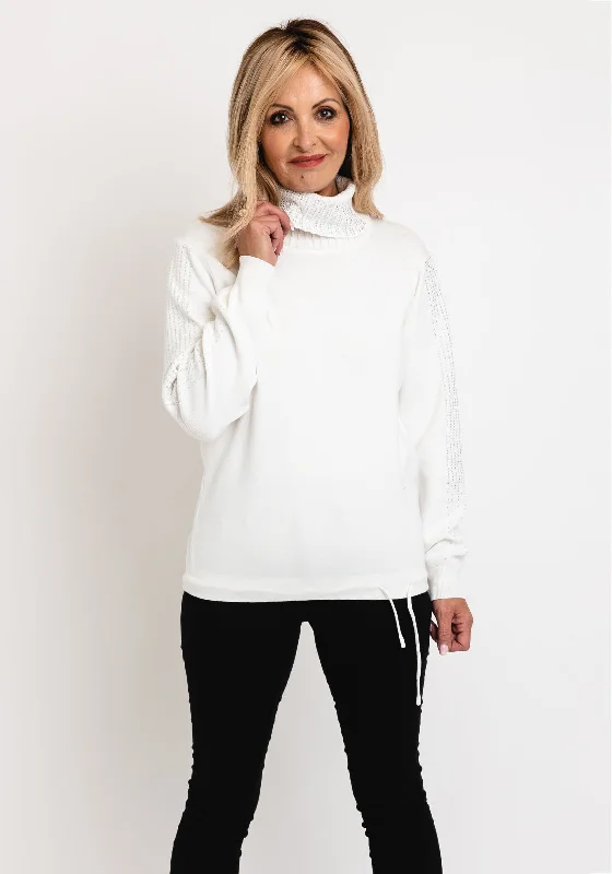 Flash Deals – Act Quickly!Flash Deals – Act Quickly!Micha Rhinestone Embellished Knit Sweater, Off White Flash Deals – Act Quickly!Flash Deals – Act Quickly!Micha Rhinestone Embellished Knit Sweater, Off White