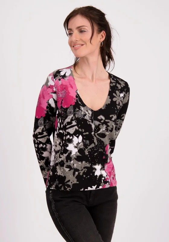 Your Exclusive Offer Awaits!Your Exclusive Offer Awaits!Monari Flower Rhinestone Sweater, Black Your Exclusive Offer Awaits!Your Exclusive Offer Awaits!Monari Flower Rhinestone Sweater, Black