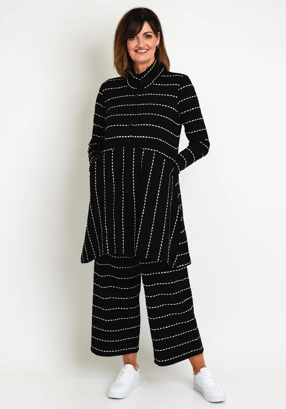 Your Favorite Sale is Back!Your Favorite Sale is Back!Ever Sassy Stitch Stripe Ribbed Long Cardigan, Black Your Favorite Sale is Back!Your Favorite Sale is Back!Ever Sassy Stitch Stripe Ribbed Long Cardigan, Black