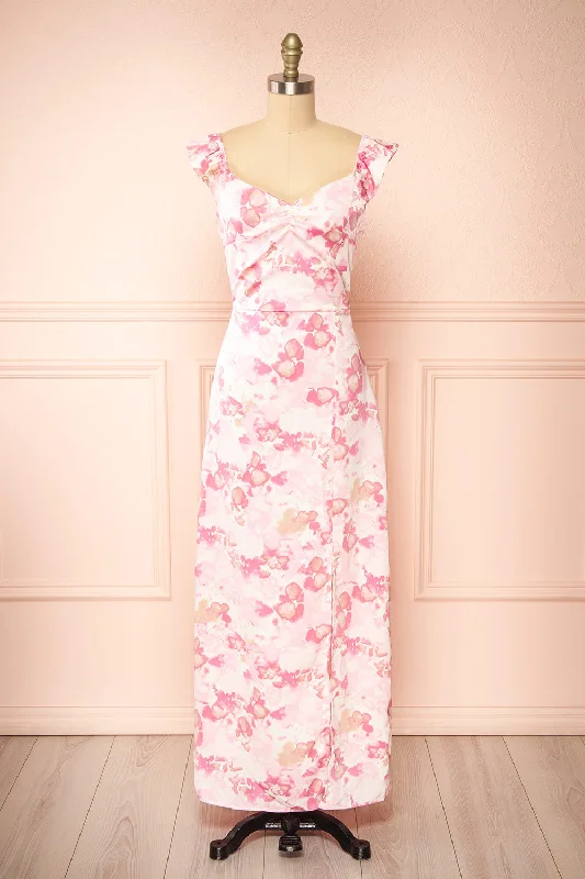 Shop Early, Save Big!Shop Early, Save Big!Bessie | Pink Patterned Maxi Dress