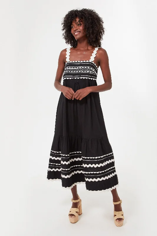 Amazing Prices You Can’t Resist!Amazing Prices You Can’t Resist!Black Ryleigh Ric Rac Sleeveless Dress Amazing Prices You Can’t Resist!Amazing Prices You Can’t Resist!Black Ryleigh Ric Rac Sleeveless Dress