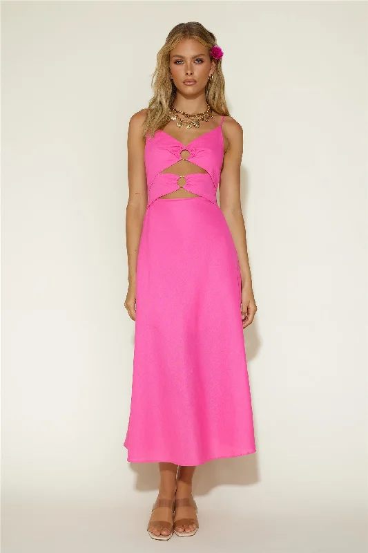 Don't Miss Out!Don't Miss Out!Cancel My Plans Maxi Dress Pink