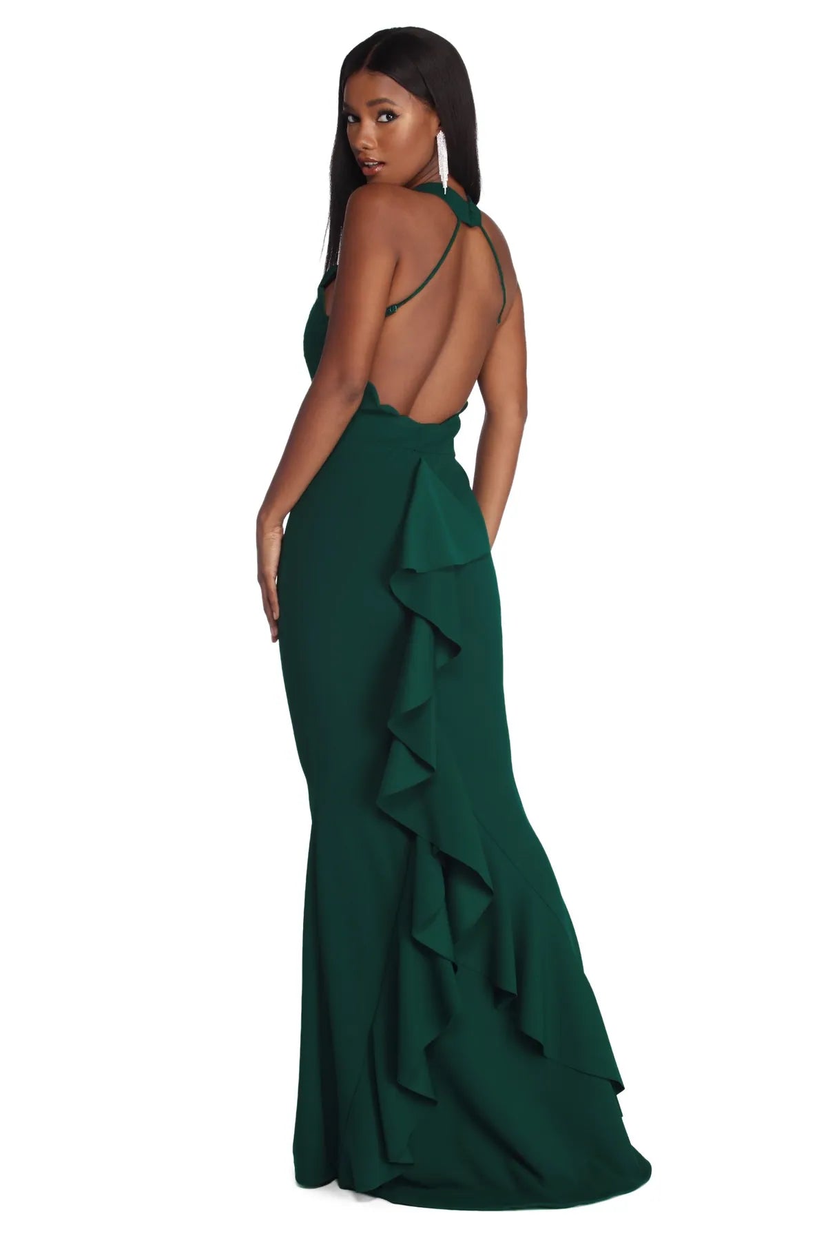 Snag the Best Prices Now!Snag the Best Prices Now!Claudia Formal Ruffle Dress
