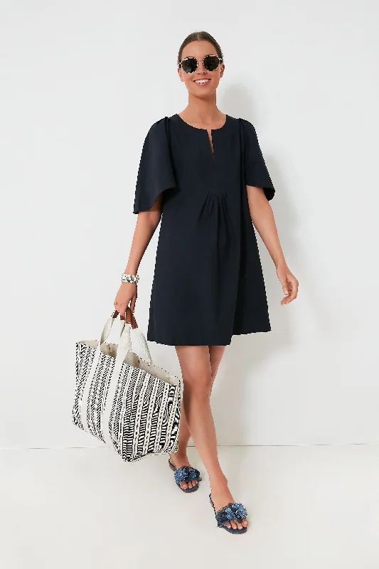 Save Money, Shop Happy!Save Money, Shop Happy!Deep Navy Finley Flutter Sleeve Dress Save Money, Shop Happy!Save Money, Shop Happy!Deep Navy Finley Flutter Sleeve Dress