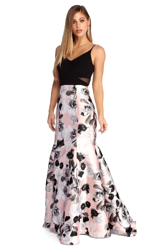 Act Fast – Limited Time Savings!Act Fast – Limited Time Savings!Esme Formal Floral Trumpet Dress Act Fast – Limited Time Savings!Act Fast – Limited Time Savings!Esme Formal Floral Trumpet Dress