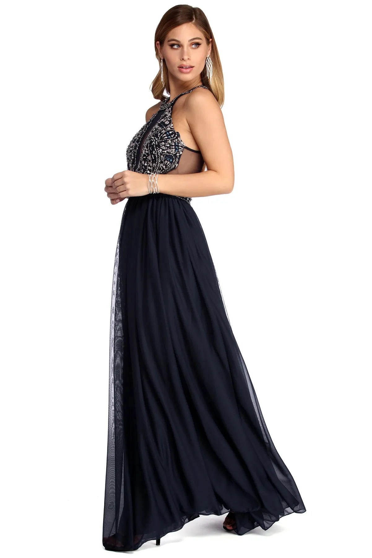 Save More When You Shop More!Save More When You Shop More!Esther Formal Embellished Gemstone Dress Save More When You Shop More!Save More When You Shop More!Esther Formal Embellished Gemstone Dress