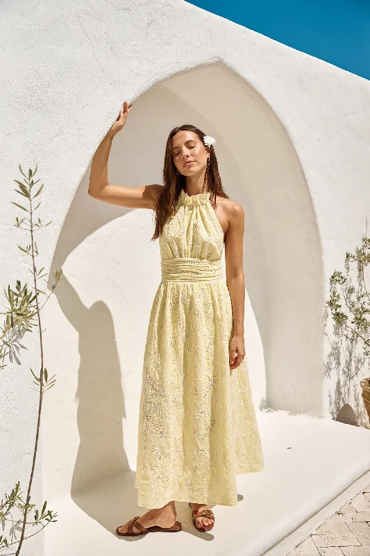 New Discounts Just Dropped!New Discounts Just Dropped!Fly Away Halter Maxi Dress Yellow New Discounts Just Dropped!New Discounts Just Dropped!Fly Away Halter Maxi Dress Yellow