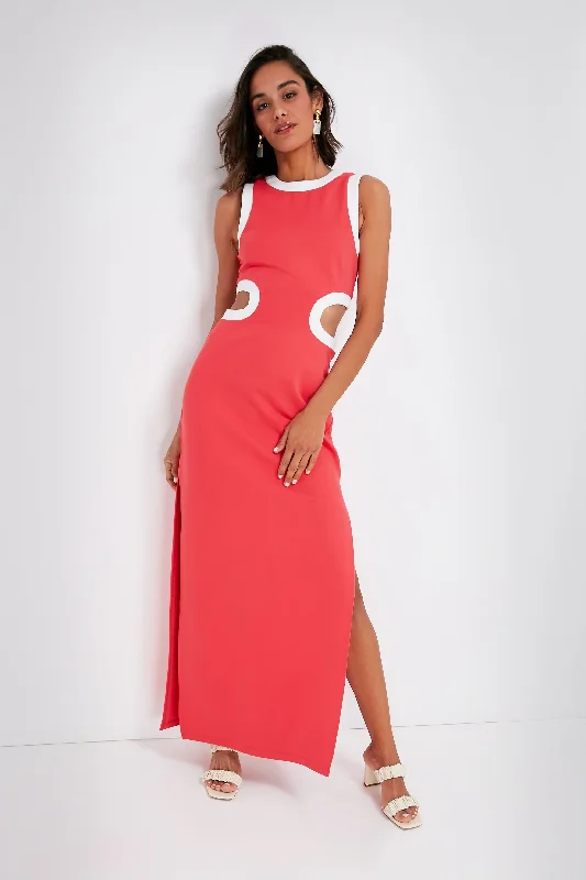 Save More Than Ever!Save More Than Ever!Hibiscus and White Dolce Dress