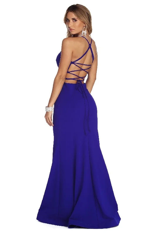 Shop More, Spend Less!Shop More, Spend Less!Leona Formal Lattice Dress