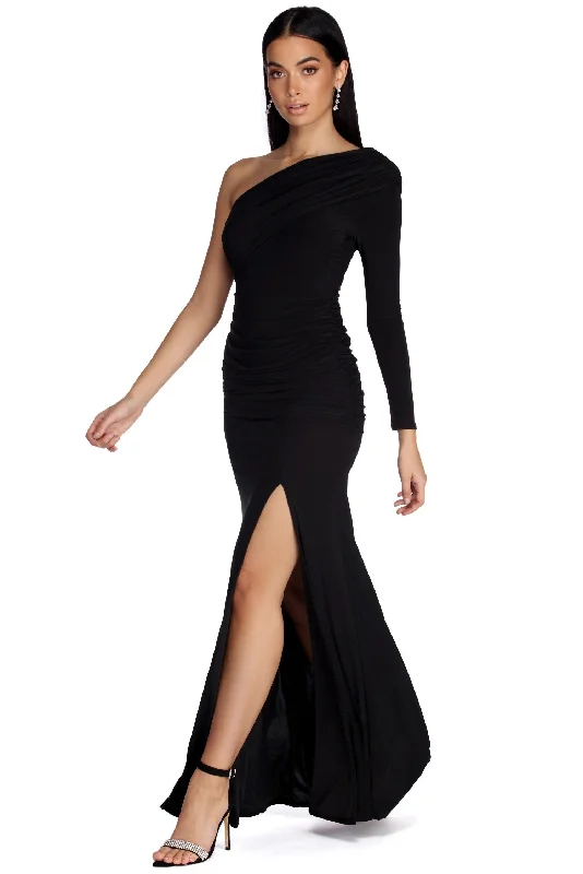 Limited-Time Price Drop!Limited-Time Price Drop!Maia Formal One Shoulder Dress