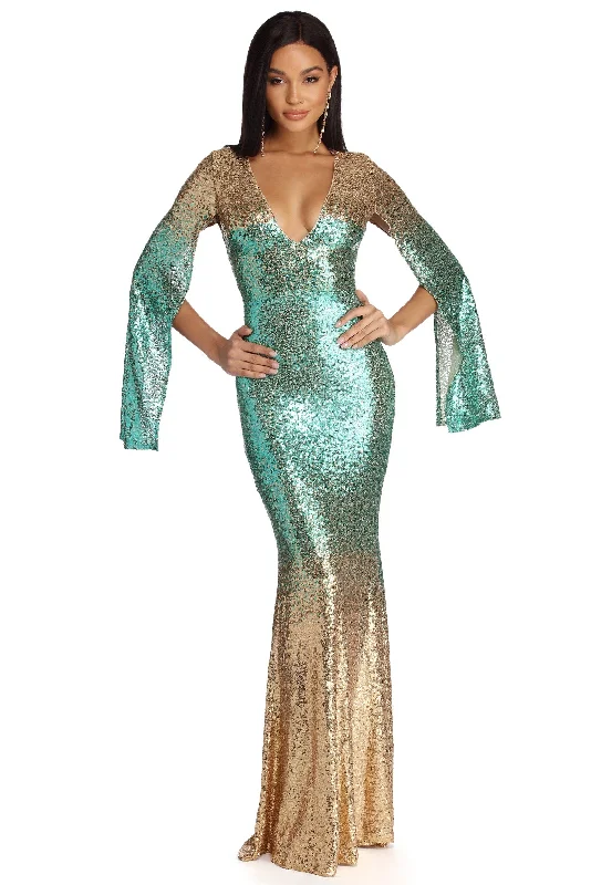 Bigger Savings, Better Shopping!Bigger Savings, Better Shopping!Maren Formal Ombre Sequin Dress Bigger Savings, Better Shopping!Bigger Savings, Better Shopping!Maren Formal Ombre Sequin Dress