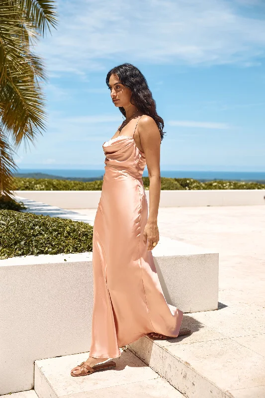 Your Dream Deal is Here!Your Dream Deal is Here!Midnight Romance Satin Maxi Dress Orange Your Dream Deal is Here!Your Dream Deal is Here!Midnight Romance Satin Maxi Dress Orange