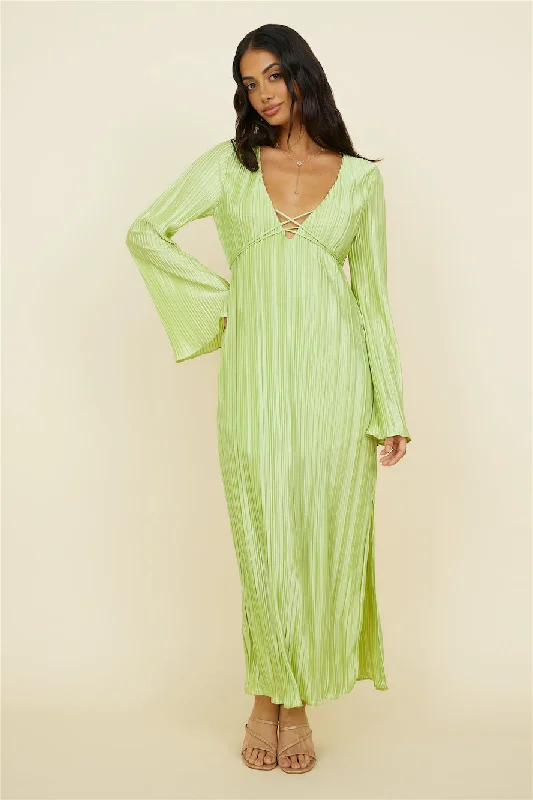 Limited Stock Available!Limited Stock Available!Polonius Maxi Dress Green