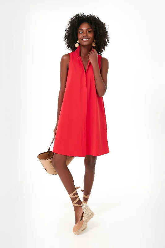 Shop the Hottest Deals!Shop the Hottest Deals!Poppy Red Sleeveless Charlie Dress