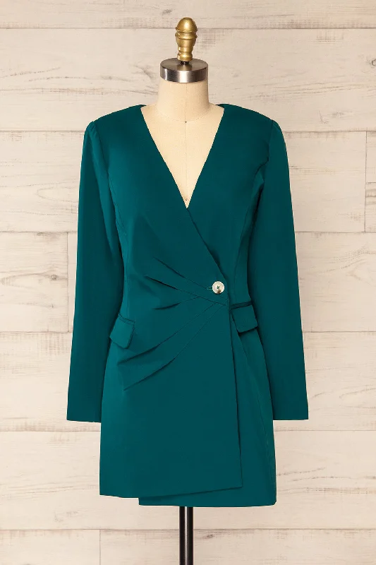 Your Dream Deal is Here!Your Dream Deal is Here!Savila Green | Asymmetrical Blazer Dress Your Dream Deal is Here!Your Dream Deal is Here!Savila Green | Asymmetrical Blazer Dress