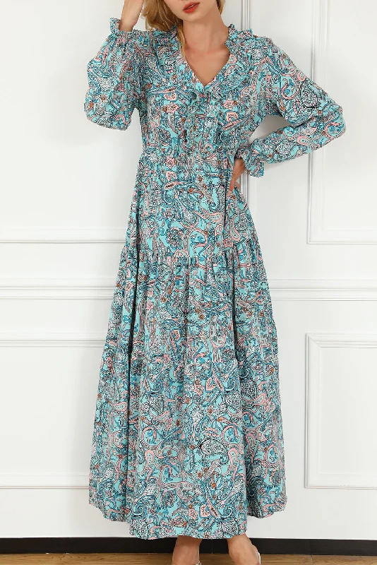 One Click Away from Big Savings!One Click Away from Big Savings!Paisley Boho Tiered Maxi Dress One Click Away from Big Savings!One Click Away from Big Savings!Paisley Boho Tiered Maxi Dress