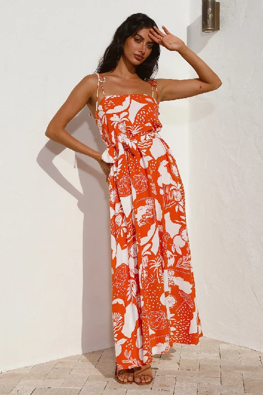 One Click Away from Big Savings!One Click Away from Big Savings!Star Gazing Maxi Dress Orange One Click Away from Big Savings!One Click Away from Big Savings!Star Gazing Maxi Dress Orange