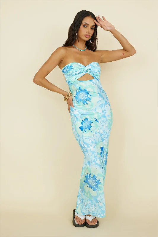 Save Money, Shop Happy!Save Money, Shop Happy!Summer Fairytale Maxi Dress Blue Floral Save Money, Shop Happy!Save Money, Shop Happy!Summer Fairytale Maxi Dress Blue Floral