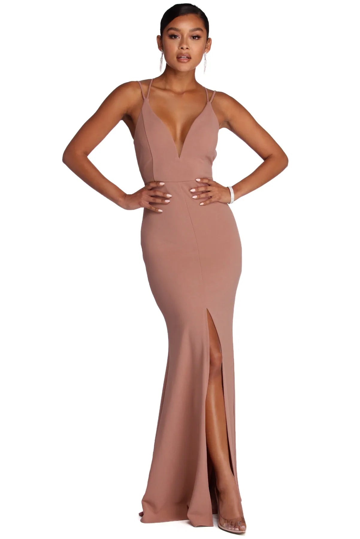 Your Wallet Will Thank You!Your Wallet Will Thank You!Vicky Plunging V Formal Dress Your Wallet Will Thank You!Your Wallet Will Thank You!Vicky Plunging V Formal Dress