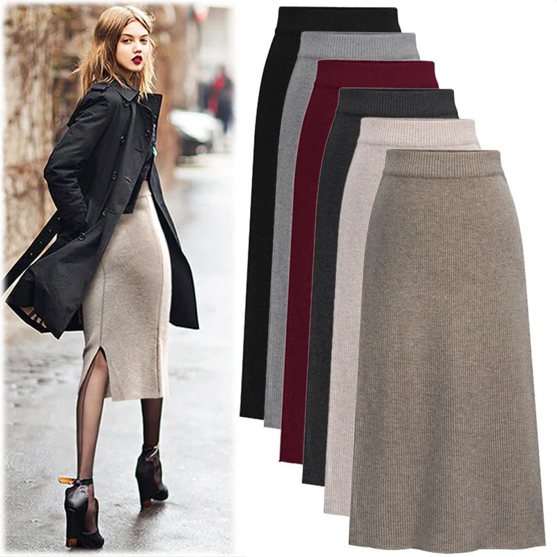 Shop the Hottest Deals!Shop the Hottest Deals!10%OFF S-6XL Spring/summer large size skirts mid-length wool knitted slit bag hip skirt one-step high waist skirt Shop the Hottest Deals!Shop the Hottest Deals!10%OFF S-6XL Spring/summer large size skirts mid-length wool knitted slit bag hip skirt one-step high waist skirt
