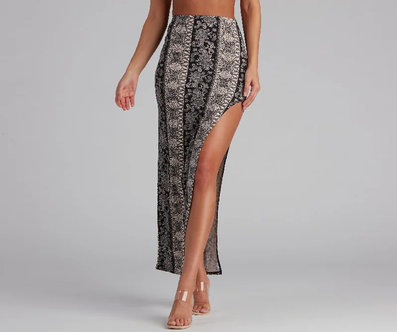 Enjoy Huge Discounts Now!Enjoy Huge Discounts Now!All The Boho Vibes Maxi Skirt