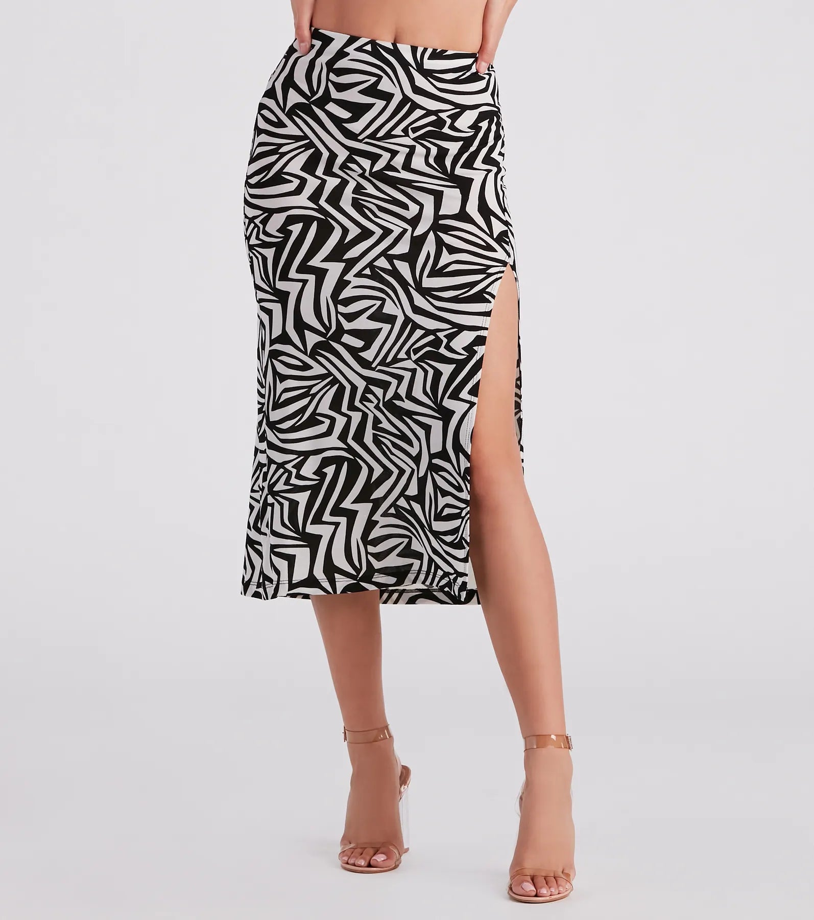 Flash Deals – Act Quickly!Flash Deals – Act Quickly!Artsy Mind Crepe Abstract Midi Skirt Flash Deals – Act Quickly!Flash Deals – Act Quickly!Artsy Mind Crepe Abstract Midi Skirt