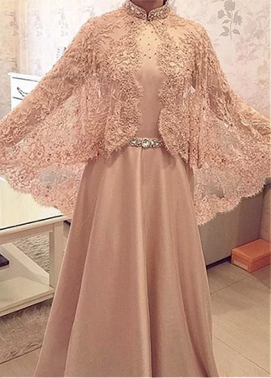 Your Favorite Sale is Back!Your Favorite Sale is Back!Attractive Tulle Illusion High Neckline Women's Jacket With Beaded Lace Appliques prom dresses    cg19210