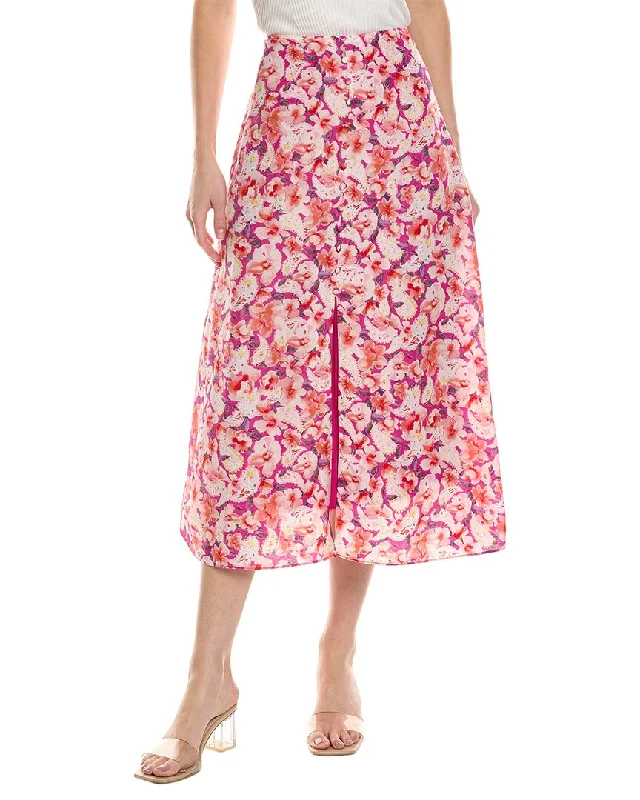 Get Ready to Save!Get Ready to Save!ba&sh Button Front Midi Skirt