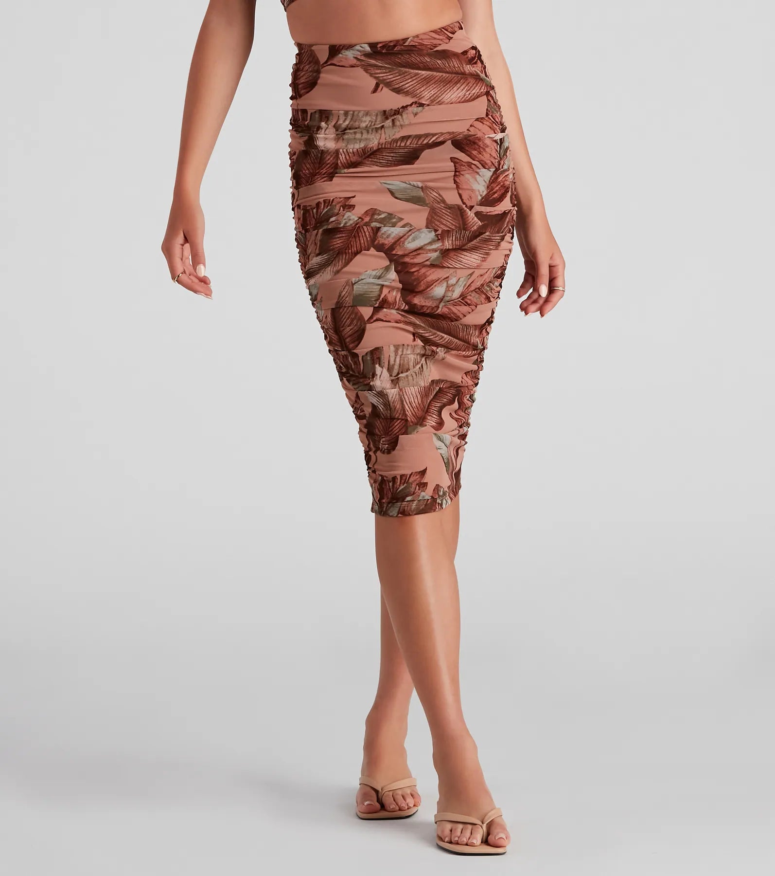 Amazing Prices You Can’t Resist!Amazing Prices You Can’t Resist!Bring The Heat Printed Midi Skirt Amazing Prices You Can’t Resist!Amazing Prices You Can’t Resist!Bring The Heat Printed Midi Skirt