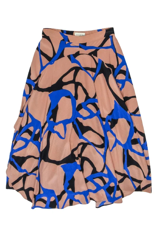 Upgrade for Less!Upgrade for Less!By Malene Birger - Mauve, Black, & Blue Print Maxi Skirt Sz 8 Upgrade for Less!Upgrade for Less!By Malene Birger - Mauve, Black, & Blue Print Maxi Skirt Sz 8