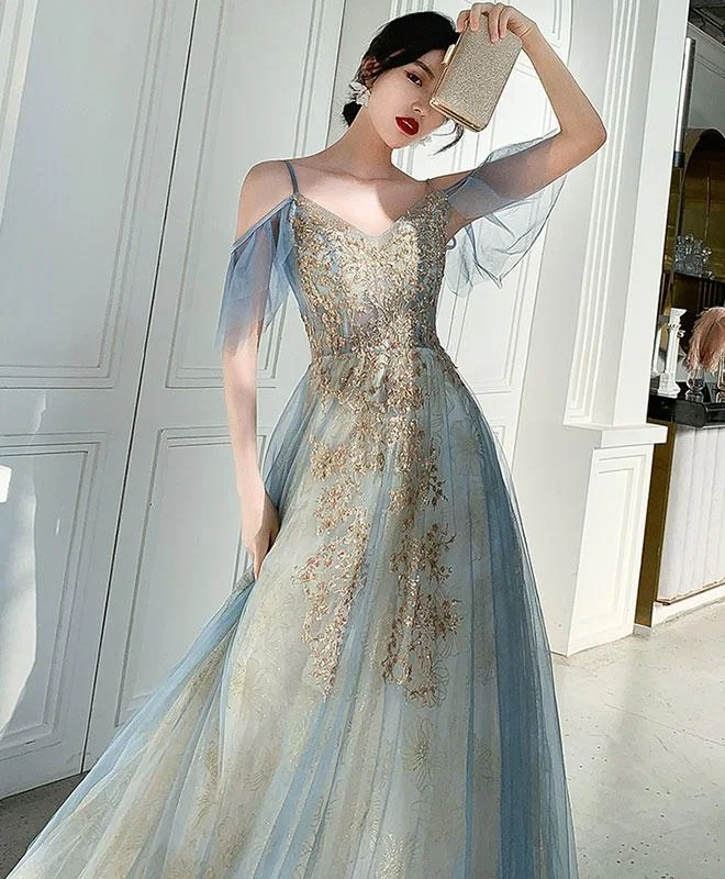 One Day Only – Huge Savings!One Day Only – Huge Savings!Charming Lace Light Blue V-Neckline Long Prom Dress, A-Line Formal Dress Evening Dress cg20334 One Day Only – Huge Savings!One Day Only – Huge Savings!Charming Lace Light Blue V-Neckline Long Prom Dress, A-Line Formal Dress Evening Dress cg20334