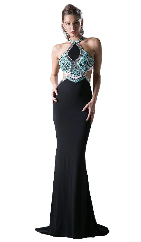Your Wallet Will Thank You!Your Wallet Will Thank You!Cinderella Divine - Sleeveless Embellished Halter Sheath Dress Your Wallet Will Thank You!Your Wallet Will Thank You!Cinderella Divine - Sleeveless Embellished Halter Sheath Dress