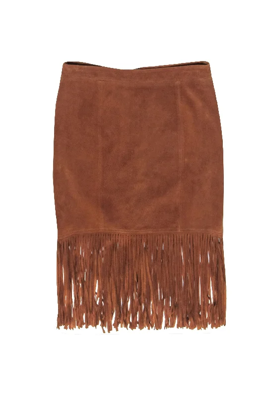 Unlock Huge Savings Now!Unlock Huge Savings Now!Cusp - Brown Faux Suede Fringed Skirt Sz XS Unlock Huge Savings Now!Unlock Huge Savings Now!Cusp - Brown Faux Suede Fringed Skirt Sz XS