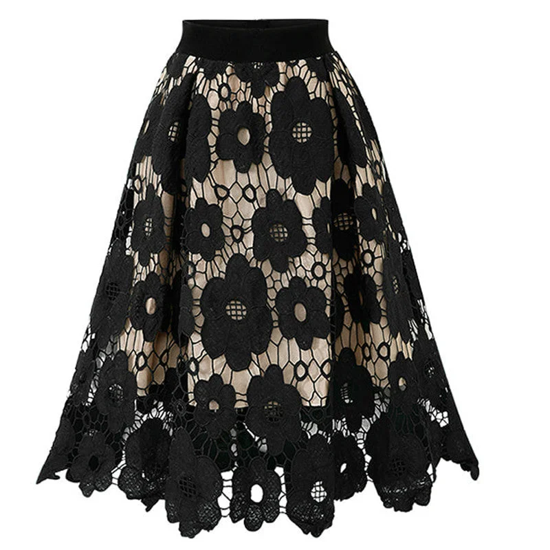 Shop Before It’s Gone!Shop Before It’s Gone!Amy Fashion - Elegant Flower Hollow Out Lace Skirts Shop Before It’s Gone!Shop Before It’s Gone!Amy Fashion - Elegant Flower Hollow Out Lace Skirts