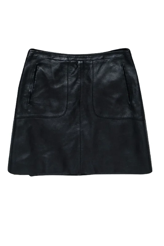 Enjoy Huge Discounts Now!Enjoy Huge Discounts Now!French Connection - Black Leather Skirt w/ Pockets Sz 2 Enjoy Huge Discounts Now!Enjoy Huge Discounts Now!French Connection - Black Leather Skirt w/ Pockets Sz 2