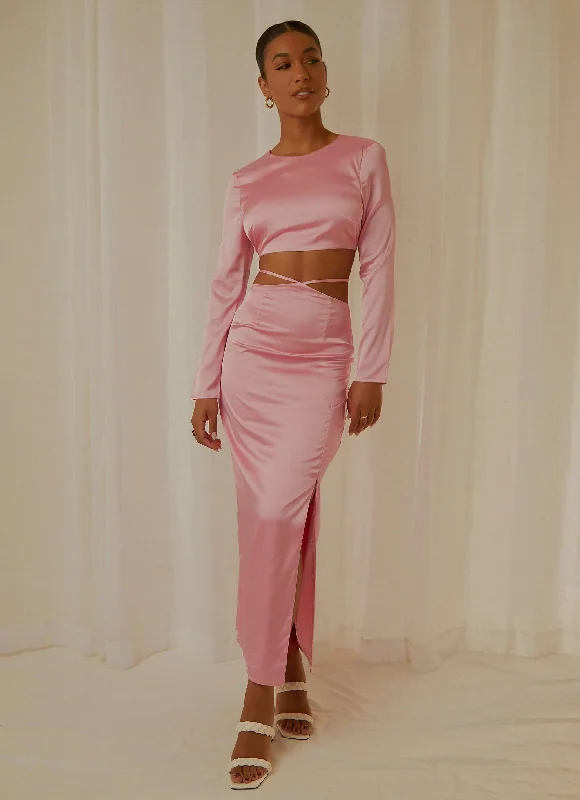 Your Shopping Wish, Our Discount Command!Your Shopping Wish, Our Discount Command!From Florence Maxi Skirt - Baby Pink Your Shopping Wish, Our Discount Command!Your Shopping Wish, Our Discount Command!From Florence Maxi Skirt - Baby Pink
