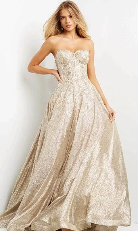 Save More Than Ever!Save More Than Ever!Jovani 07497 - Strapless Sweetheart Neck Evening Gown Save More Than Ever!Save More Than Ever!Jovani 07497 - Strapless Sweetheart Neck Evening Gown
