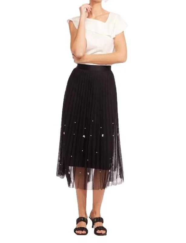Shop Today, Save Tomorrow!Shop Today, Save Tomorrow!Lila Pearl Tulle Skirt In Black Shop Today, Save Tomorrow!Shop Today, Save Tomorrow!Lila Pearl Tulle Skirt In Black