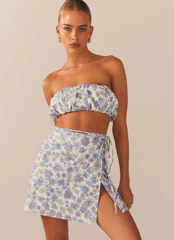 Mega Sale Happening Now!Mega Sale Happening Now!Longing For Less Mini Wrap Skirt - Daisy Chain Mega Sale Happening Now!Mega Sale Happening Now!Longing For Less Mini Wrap Skirt - Daisy Chain
