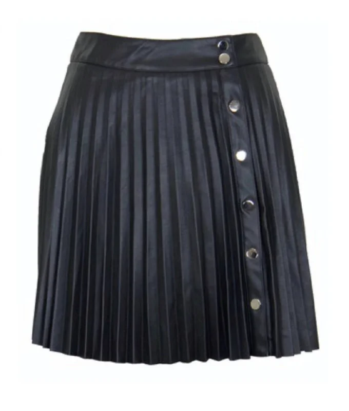 Best Offers of the Month!Best Offers of the Month!Lovers Rock Pleaded Skirt In Black Best Offers of the Month!Best Offers of the Month!Lovers Rock Pleaded Skirt In Black