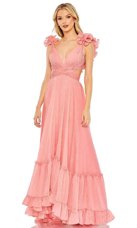 Your Wallet Will Thank You!Your Wallet Will Thank You!Mac Duggal 68094 - Ruffled Shoulder Flowy Crisscross Dress Your Wallet Will Thank You!Your Wallet Will Thank You!Mac Duggal 68094 - Ruffled Shoulder Flowy Crisscross Dress