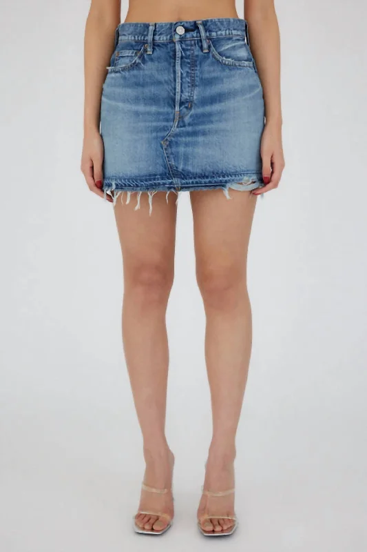 Save Money, Shop Happy!Save Money, Shop Happy!Mini Denim Skirt In Blue
