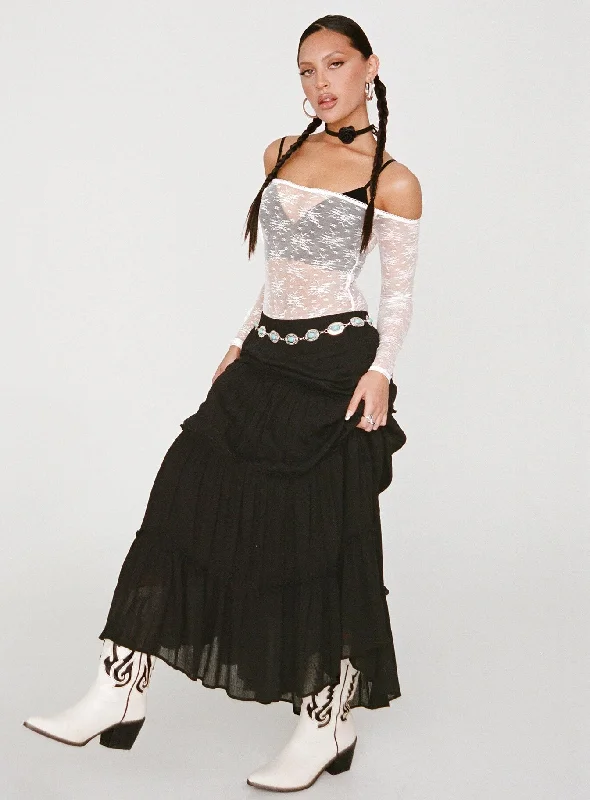 Best Offers of the Month!Best Offers of the Month!Miriah Maxi Skirt Black