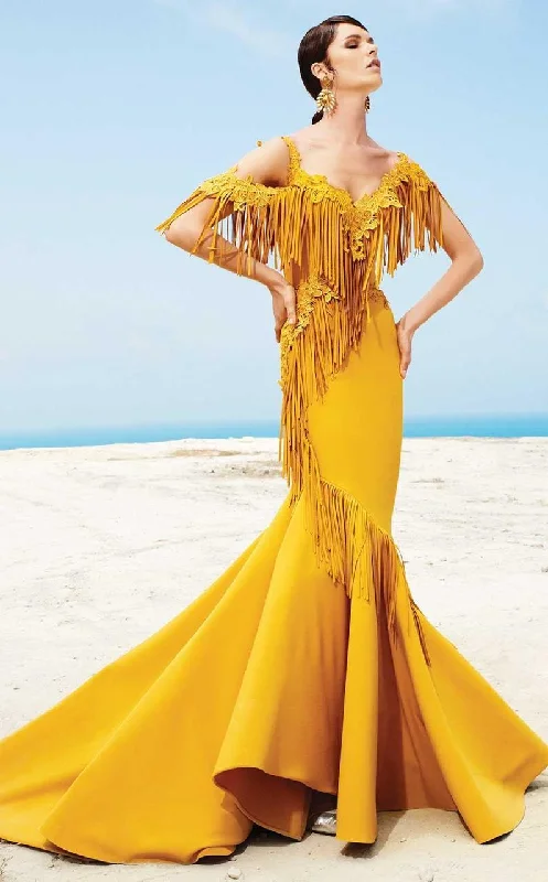 Enjoy Huge Discounts Now!Enjoy Huge Discounts Now!MNM Couture - 2347 Embellished Cold Shoulder Fringed Evening Gown Enjoy Huge Discounts Now!Enjoy Huge Discounts Now!MNM Couture - 2347 Embellished Cold Shoulder Fringed Evening Gown