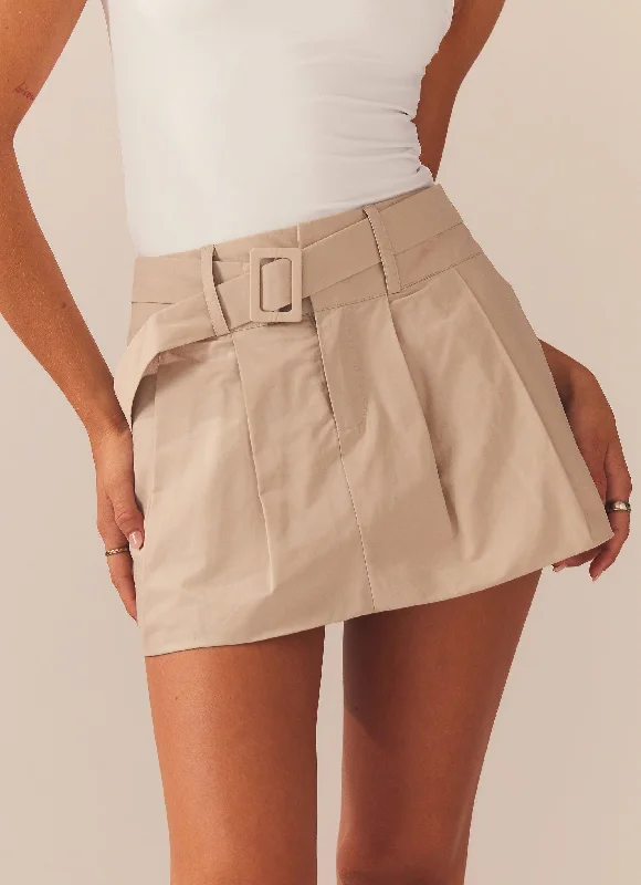 Your Dream Deal is Here!Your Dream Deal is Here!Mooncharged Mini Skirt - Mushroom Grey Your Dream Deal is Here!Your Dream Deal is Here!Mooncharged Mini Skirt - Mushroom Grey