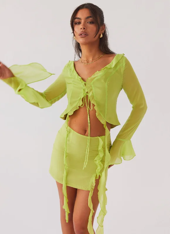 Special Discounts Inside!Special Discounts Inside!My Favourite Part Mini Skirt - Fern Special Discounts Inside!Special Discounts Inside!My Favourite Part Mini Skirt - Fern