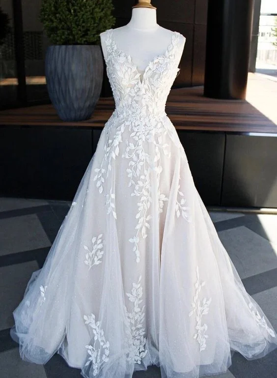 Limited Deals, Unlimited Savings!Limited Deals, Unlimited Savings!New Brand A line Creamy Tulle Lace Long Prom Dress Evening Dress cg20221 Limited Deals, Unlimited Savings!Limited Deals, Unlimited Savings!New Brand A line Creamy Tulle Lace Long Prom Dress Evening Dress cg20221